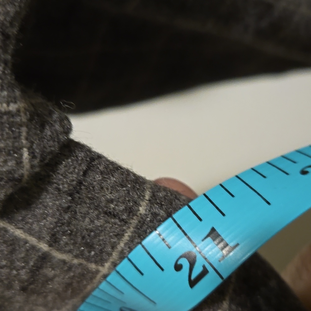 Hem & Thread Plaid Trench Coat NWT - Picture 6 of 8